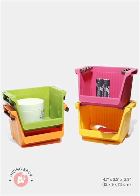 Official Key Items Stackable Storage Bins Shop Miss A