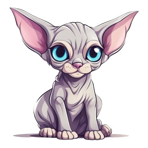 Sphynx Cat Clipart, 24077603 PNG