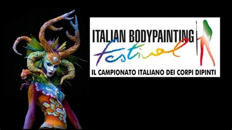 Colorful Works Of Art Up Close Italian Body Painting Festival On