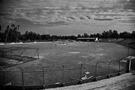 A Cricket Stadium Around an Urban Area in Bangladesh Editorial ...