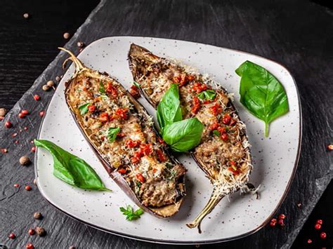 Italian Stuffed Aubergine Cooks Professional