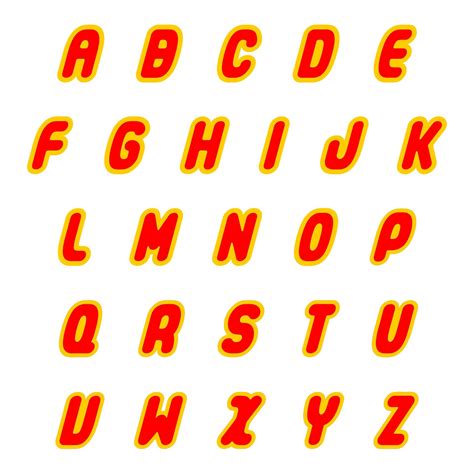 7 Best LEGO Font Printable PDF for Free