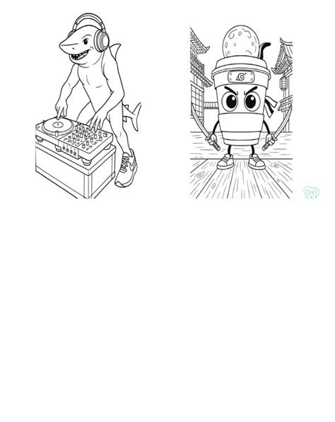 Tralalero Tralala Para Pintar - Tralalero Tralala Pintar | PDF