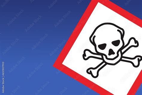 Hazard Communication GHS Pictograms and Hazard Classes Acute toxicity Stock Illustration | Adobe ...