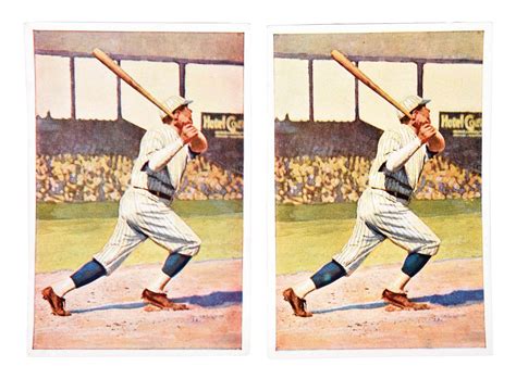 Lot Detail LOT OF S SANELLA BABE RUTH BASEBALL CARDS