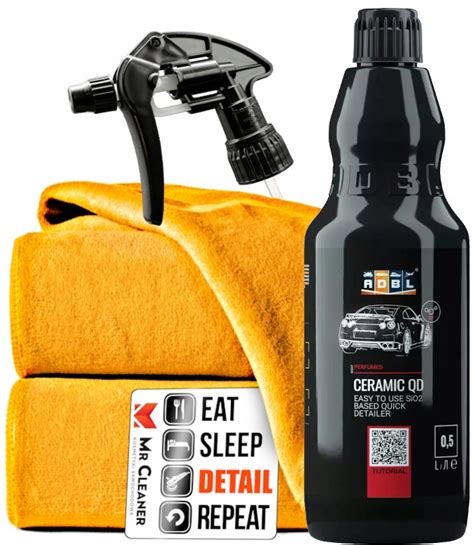 ADBL CERAMIC QD QUICK DETAILER DO LAKIERU Z KWARCEM POŁYKS OCHRONA 0 5L