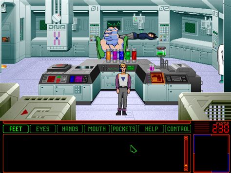 Screenshot Of Space Quest 6 Roger Wilco In The Spinal Frontier Dos 1995 Mobygames