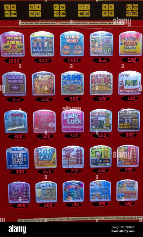 Lottery Ticket Vending Machine Hi Res Stock Photography And Images Alamy