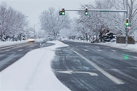 Snow Flurries, Slippery Roads Possible Tonight in Fort Collins