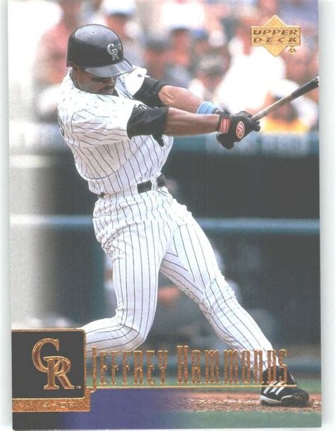 Upper Deck Jeffrey Hammonds Colorado Rockies Baseball Card