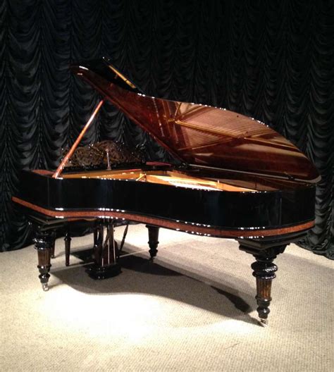 Steinway Sons Model B Victorian Style Concert Grand Piano Antique