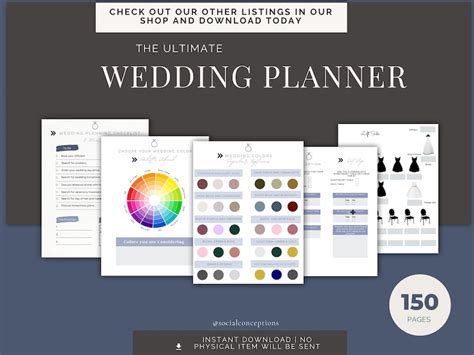 Wedding Officiant Checklist and Wedding Ceremony Planner for Celebrant Printable to Do List and ...