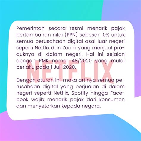 Harga Netflix Pajak Asumsi Masa Berlaku Langganan Netflix Mu Habis