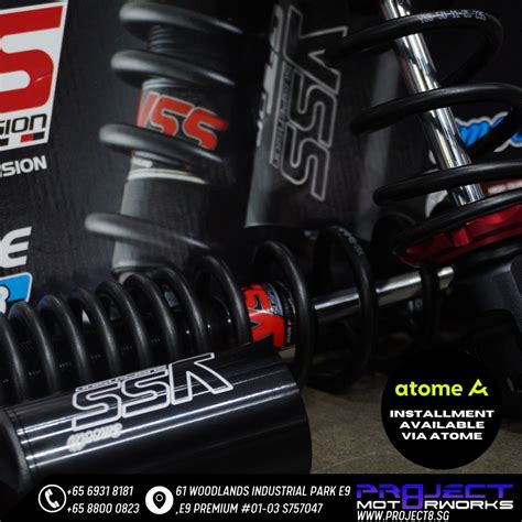 YSS G SPORT SUSPENSION YAMAHA AEROX NMAX SNIPER XSR R15 XMAX