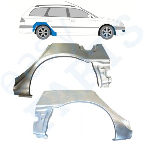 Toyota Avensis 1997 2003 Kombi Rear Wheel Arch Set