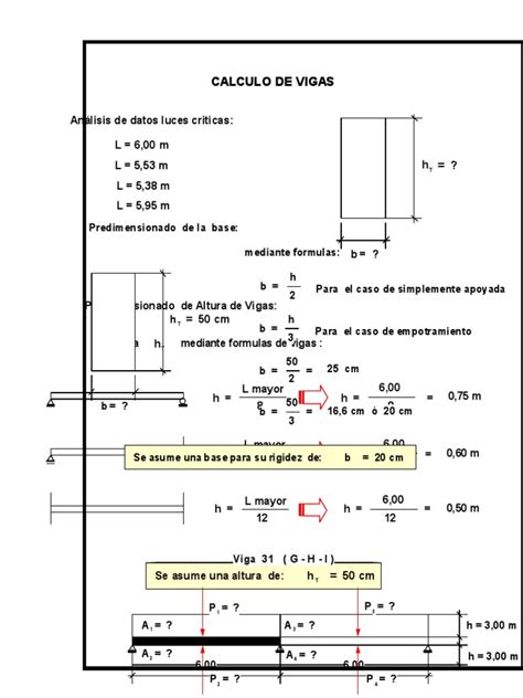 Calculo De Vigas T Metodo 2 Youtube