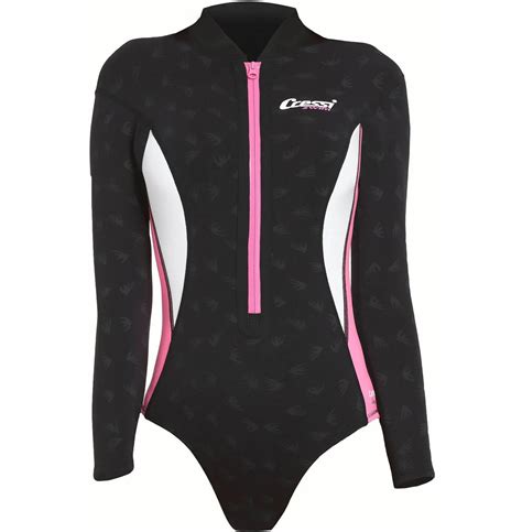 Cressi Termico Long Sleeve Swimsuit Lady Andark Diving And Watersports