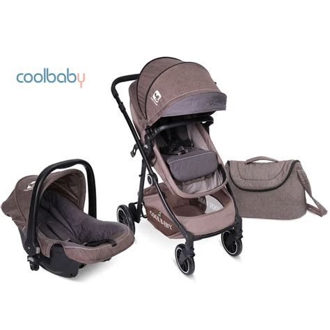 COOL BABY De Lujo 2 En 1 Sistema De Viaje De Paisaje Cochecito De