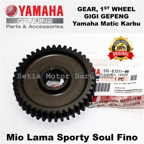 Jual Yamaha Gigi Gear Gir Rasio Gigi Gepeng Mio Lama Sporty Smile Soul