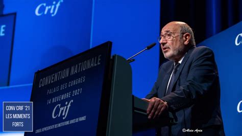 Convcrif Le Discours De Francis Kalifat Pr Sident Du Crif La