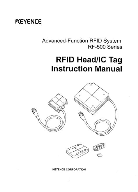 Keyence 0773a Rfid Reader User Manual