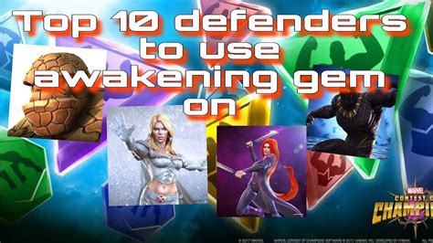 Top 10 Defenders To Use Awakening On For Bgs And Make Them Crazy Defenders Mcoc 2023 Part