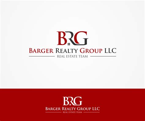 Real Estate Logo Design For Barger Realty Group Llc Brg Real