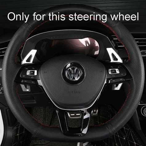 Carbon Fiber Steering Wheel DSG Paddle Shift For Volkswagen 53 OFF