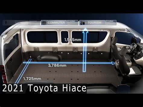 Toyota Hiace Lwb Cargo Area Dimensions Infoupdate Org