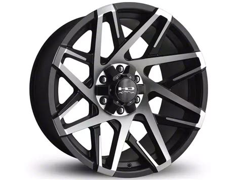 HD Off Road Wheels Canyon Canyon Satin Black Machined 6 Lug Wheel