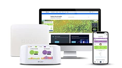 Monitores De Calidad Del Aire De La Serie AirVisual IQAir
