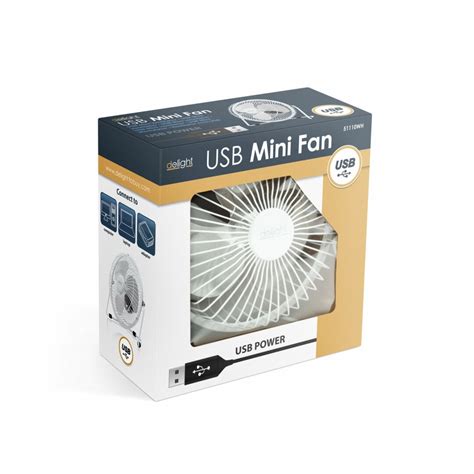 Mini Ventilator Usb Alb Emag Ro