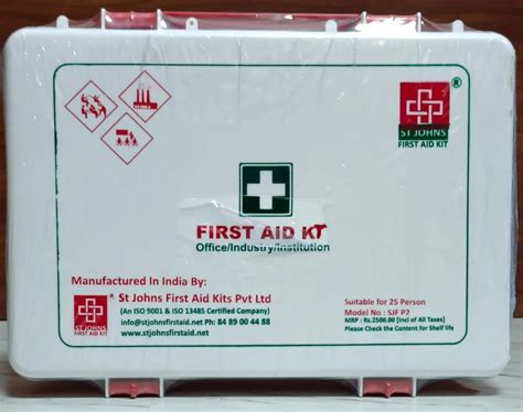 Plastic Wall Mounted First Aid Kit Box Model Namenumber Sjf P2 At