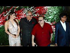 Boney Kapoor Grabbing Urvashi Rautela Ass And Boobs Press Live On