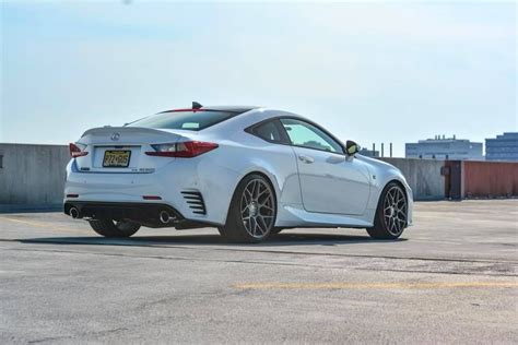 Lexus Rc350 White Hre Ff01 Wheel Front