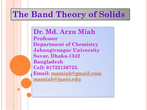 Band Theory of Solids.pdf | Free Download