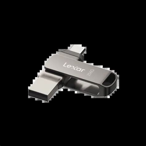 Lexar JumpDrive Dual Drive D400 256GB USB 3 1 Type C Type A Flash Drive