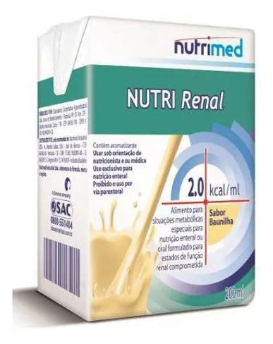 Nutri Renal 20kcalml 200ml Nutrimed Parcelamento Sem Juros