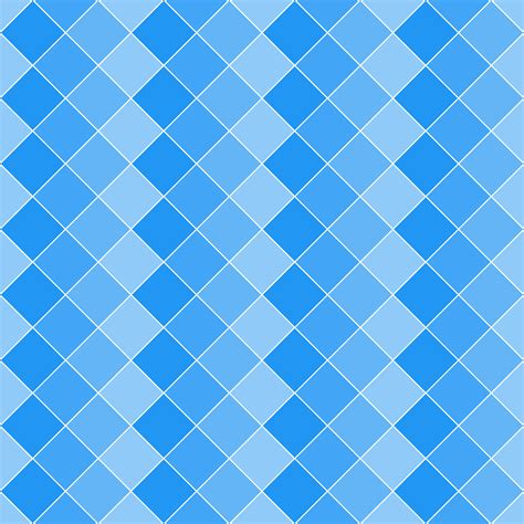 Blue Checker Pattern Checker Seamless Pattern Vector Checker Pattern