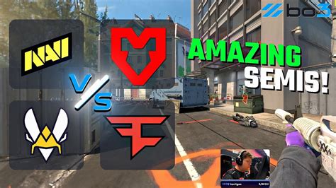 Semi Finals Faze Vs Mouz Navi Vs Vitality Blast Premier World