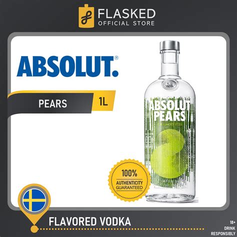 Absolut Pears Vodka 1L Lazada PH