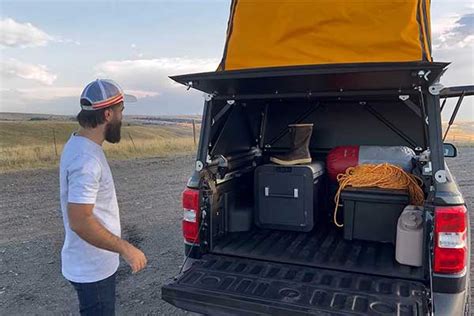 Go Fast Campers Transforms The Ford Maverick Into A Pop Up Tent Autojosh