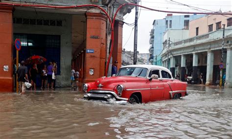 Idalia Causes Floods And Blackouts In Cuba Forcing Nearly Million