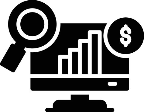 Data Analysis Glyph Icon 11260694 Vector Art At Vecteezy