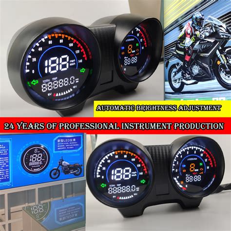 Painel Digital Led De Controle Eletr Nico De Velocidade Rpm De