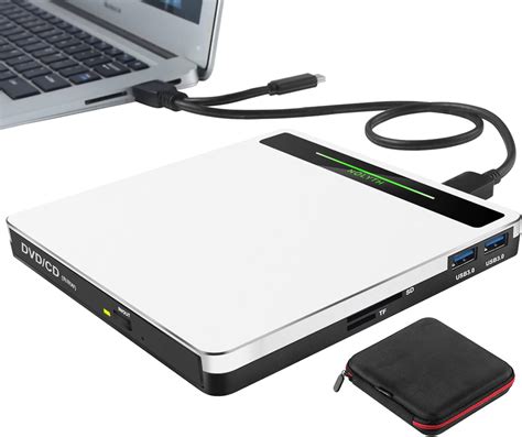 Amazon Nolyth External Dvd Drive Usb Type C Cd Dvd Burner With