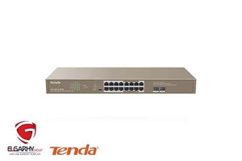 TEG1118P 16 250W 16GE 2SFP Ethernet Switch With 16 Port PoE