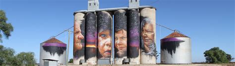 Silo Art Trail, VIC - Aussie Towns