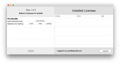 Licenses QLab 4 Documentation