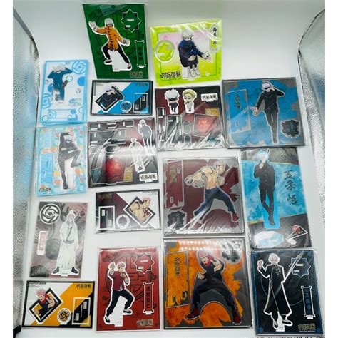 Standee Tượng Mica Jujutsu Kaisen Jjk Gojo Toge Nanami Yuji Sukuna